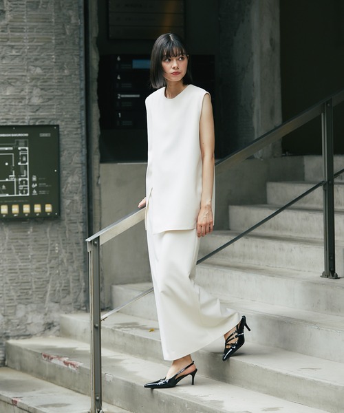 「SMILE ORCHID」 セットアップ M アイボリー レディース_画像7