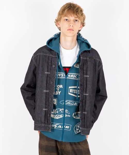 HYSTERIC GLAMOUR（ヒステリックグラマー） デニムジャケット gジャン