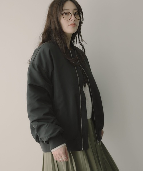 「saloon」 ブルゾン FREE アイボリー レディース_画像5