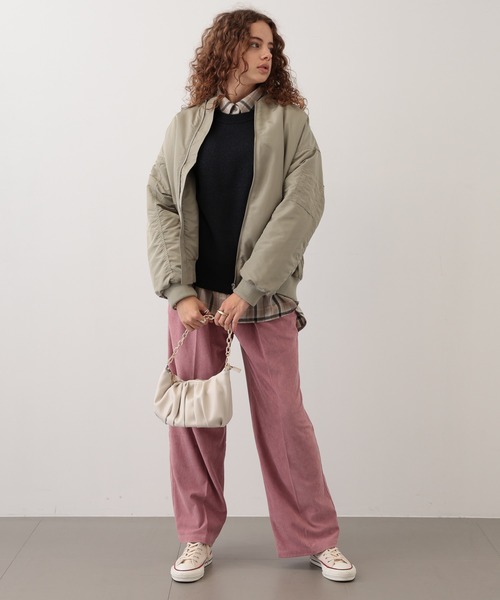 「saloon」 ブルゾン FREE アイボリー レディース_画像9