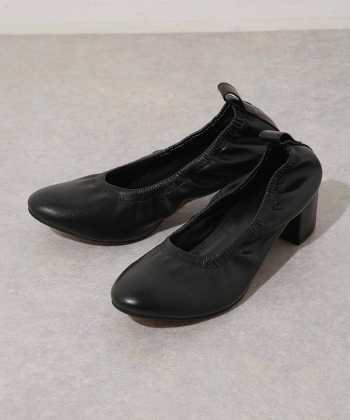 「NANO universe」 パンプス 36 ブラック レディース_画像2