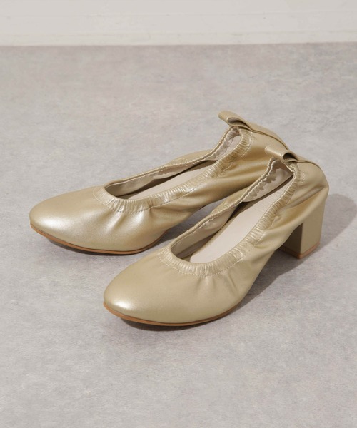 「NANO universe」 パンプス 36 ブラック レディース_画像4