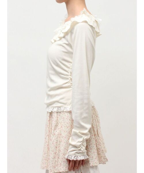 メリージェニー❤︎フリルトップス merry jenny（メリージェニー） tシャツ romantic frill tops