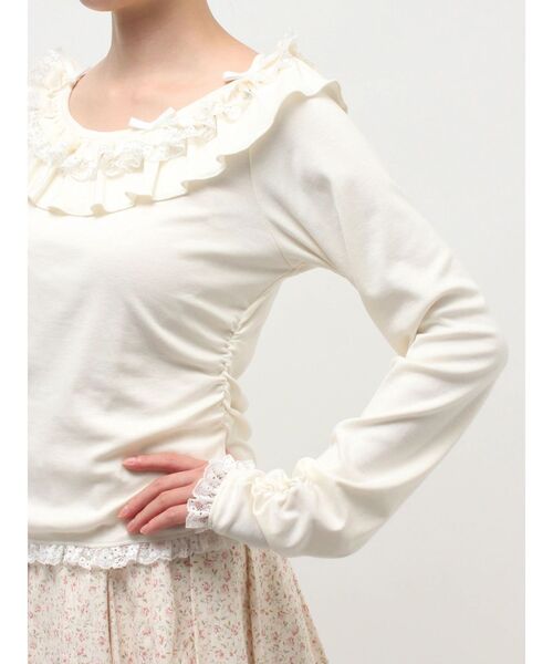 merry jenny（メリージェニー） tシャツ romantic frill tops