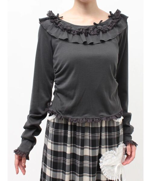 merry jenny（メリージェニー） tシャツ romantic frill tops