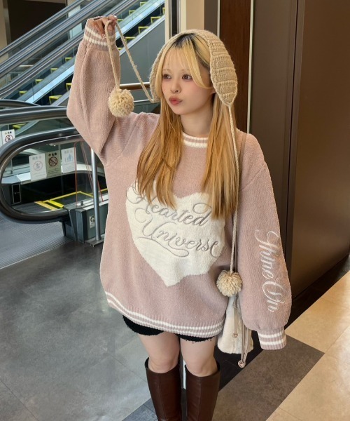 continuer de NICE CLAUP ニット セーター 「HolidayCollection