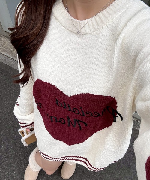 continuer de NICE CLAUP ニット セーター 「HolidayCollection