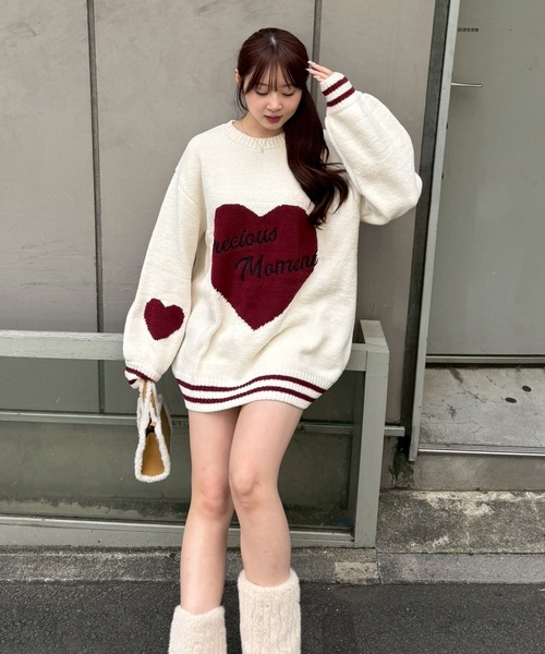 continuer de NICE CLAUP ニット セーター 「HolidayCollection