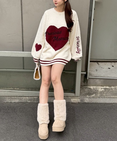 continuer de NICE CLAUP ニット セーター 「HolidayCollection