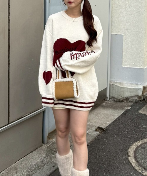 continuer de NICE CLAUP ニット セーター 「HolidayCollection