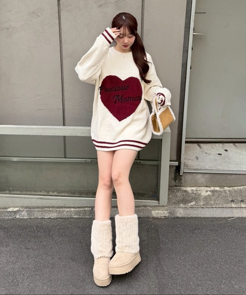 continuer de NICE CLAUP ニット セーター 「HolidayCollection