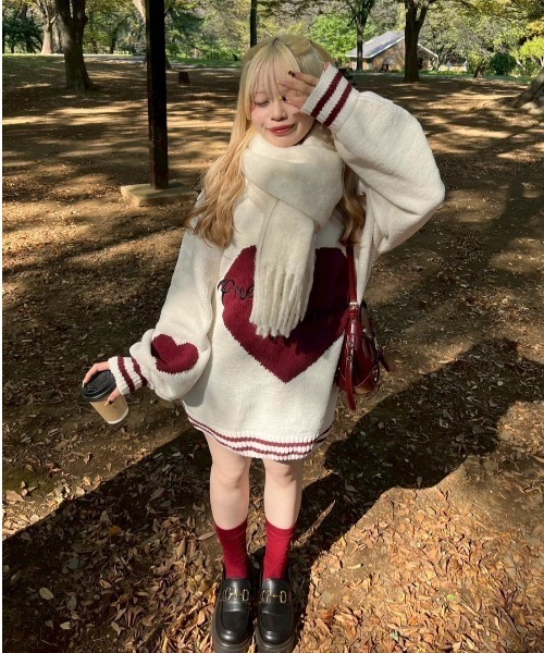 continuer de NICE CLAUP ニット セーター 「HolidayCollection