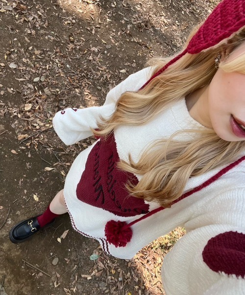 continuer de NICE CLAUP ニット セーター 「HolidayCollection