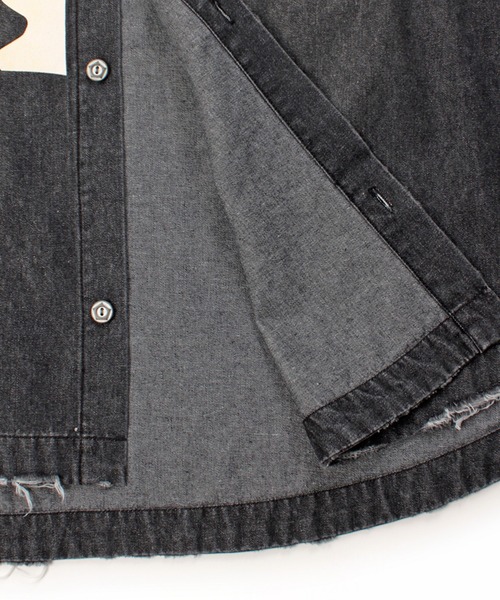 GALFY（ガルフィー） シャツ JACKROSE×VANSON×GALFY-骨犬 Demin Shirt