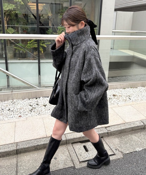 INGNI SOELA（イング ソエラ） ステンカラーコート コート スタンド