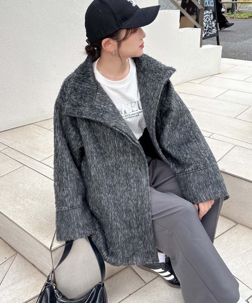 INGNI SOELA（イング ソエラ） ステンカラーコート コート スタンド 