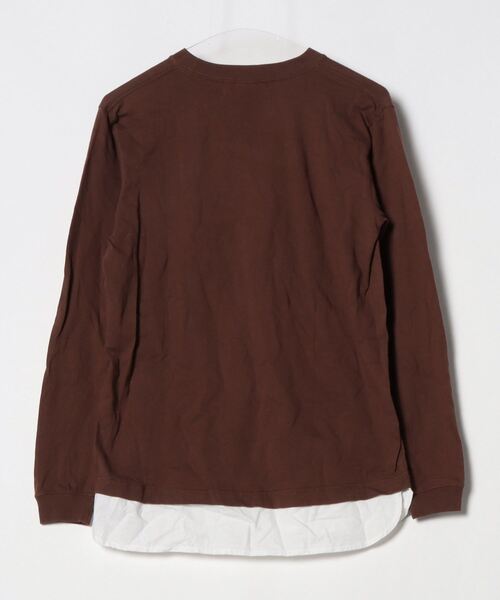 「nina mew」 長袖カットソー FREE ブラウン レディース_画像2