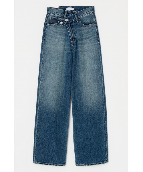 MOUSSY（マウジー） ジーンズ デニム デニムパンツ CROSS WAIST WIDE