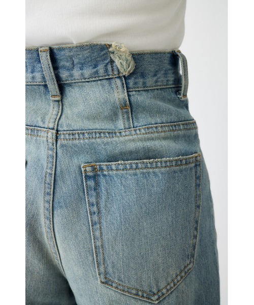 MOUSSY（マウジー） ジーンズ デニム デニムパンツ CROSS WAIST WIDE