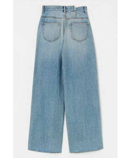 MOUSSY（マウジー） ジーンズ デニム デニムパンツ CROSS WAIST WIDE