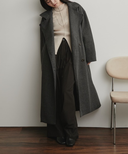 「Aunt Marie's」 コート - グレー レディース_画像5