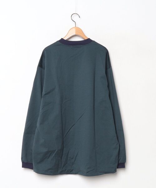 「PUBLIC TOKYO」 長袖Tシャツ 2 グリーン メンズ_画像2