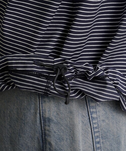 「PUBLIC TOKYO」 長袖Tシャツ 2 グリーン メンズ_画像7