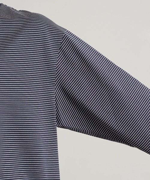 「PUBLIC TOKYO」 長袖Tシャツ 2 グリーン メンズ_画像9