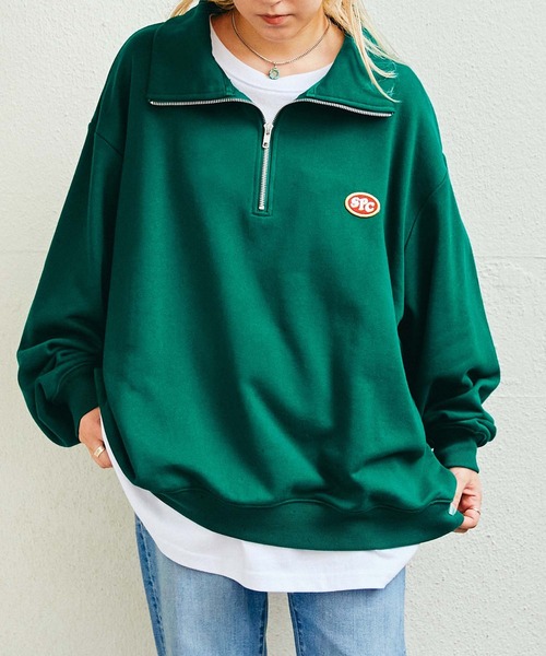 [SPOC STORE] тренировочный cut and sewn M голубой зеленый женский 