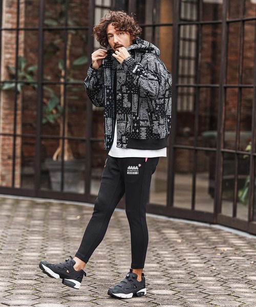 パンツ felkod 30%OFF【felkod(フィルコッド)】Zip Accent Cardboard Knit Pants