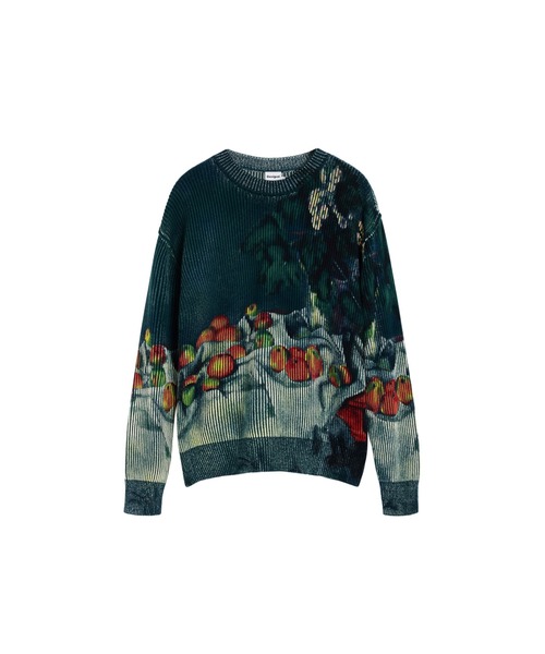Desigual（デシグアル） セーター ニット 印象派 静物画 ニット 
