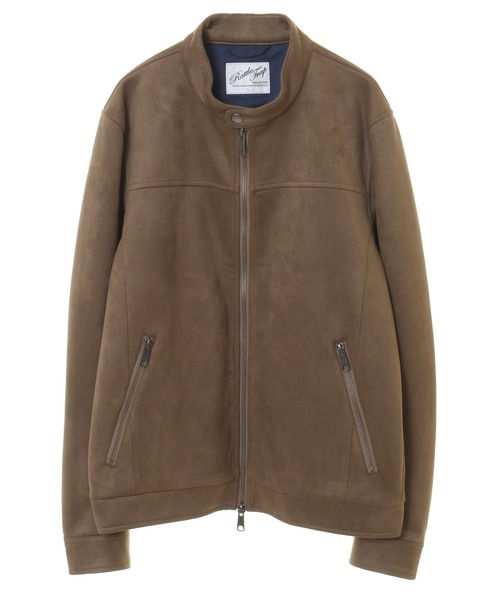 「RATTLE TRAP」 ライダースジャケット LL グレイッシュベージュ メンズ_画像7