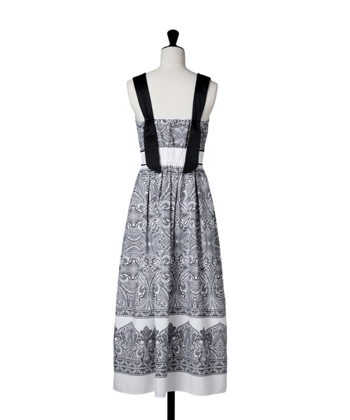 「Her lip to」 ノースリーブワンピース S ブラック レディース_画像5