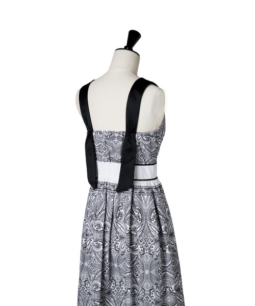 「Her lip to」 ノースリーブワンピース S ブラック レディース_画像6