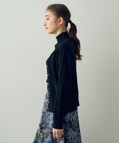 「YECCA VECCA」 ニットカーディガン FREE ボルドー レディース_画像6