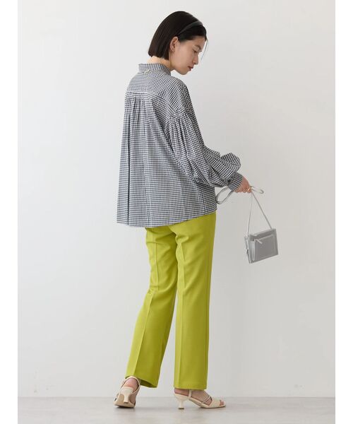 「AMERICAN HOLIC」 長袖シャツ L ブルー レディース_画像8