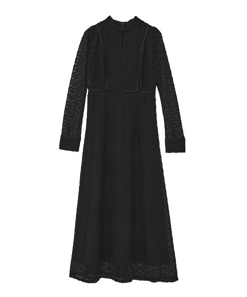 CLANE（クラネ） ワンピース PIPING LINE LACE ONE PIECE : ZOZOTOWN
