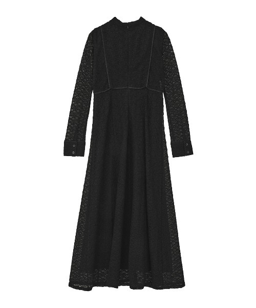 CLANE（クラネ） ワンピース PIPING LINE LACE ONE PIECE : ZOZOTOWN