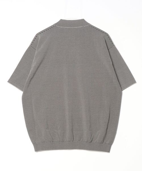 「Steven Alan」 半袖ニット S ブラック メンズの画像