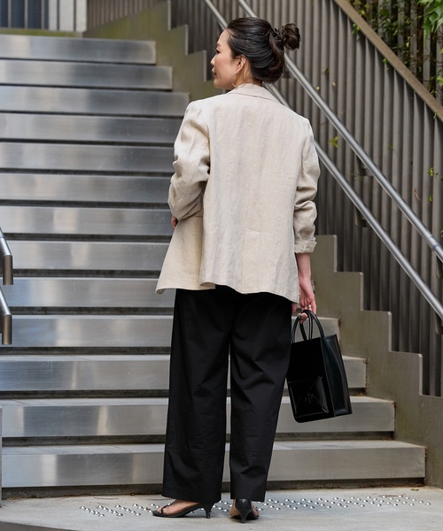 「B.C STOCK」 チノパンツ MEDIUM カーキ レディース_画像5