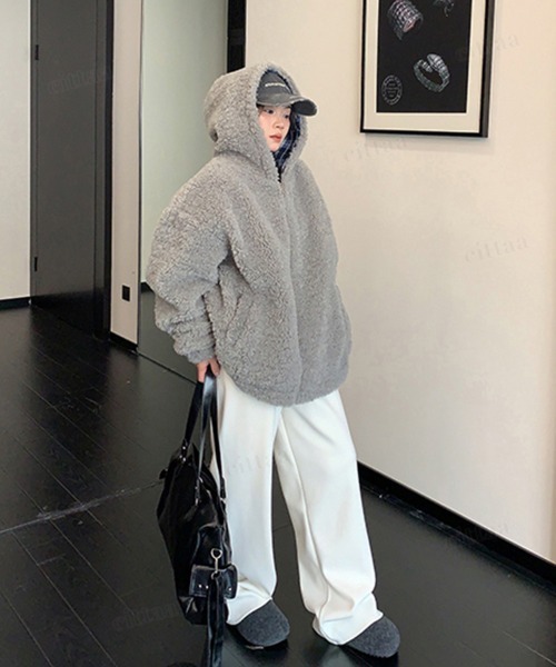 Dalfwin（ダールフィン） ブルゾン アウター 韓国ファッション 裏地