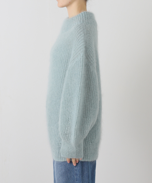 IENA（イエナ） ニット セーター キッドモヘヤミックス 片畦プル