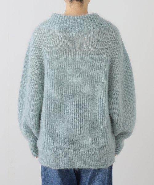 IENA（イエナ） ニット セーター キッドモヘヤミックス 片畦プル