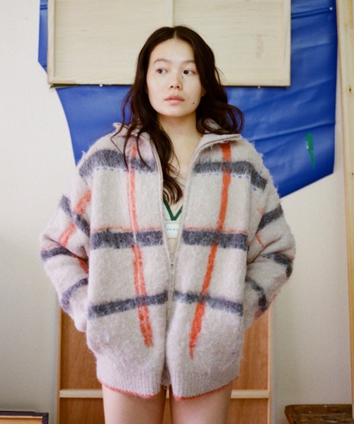 PAMM（パム）の「気狂いのニットカーディガン（カーディガン/ボレロ