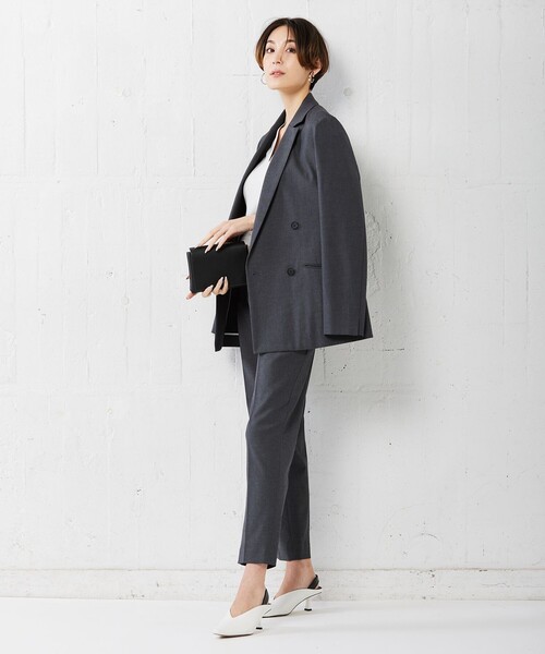 ICB（アイシービー） テーラードジャケット 0 ベージュ レディース