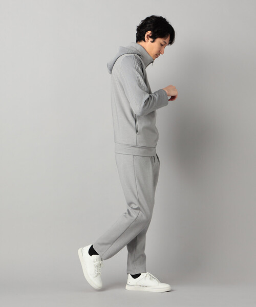 COMME CA MEN（コムサメン） パンツ ダウンファブリック タック