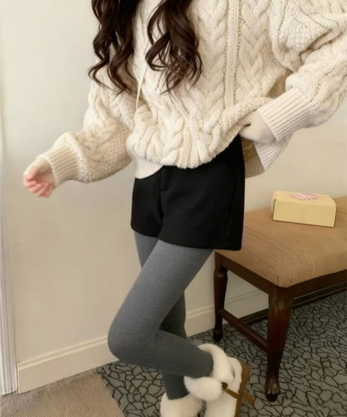 gossip!ロサンゼルス パンツ 「Y2Kガーリー」レトロツイード風ハイ