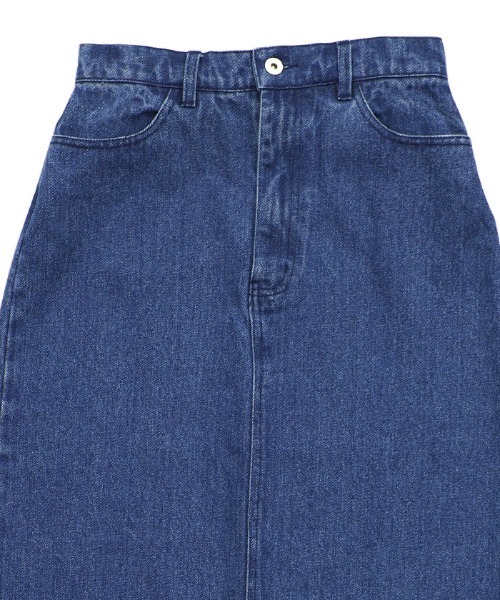 「select MOCA」 デニムスカート MEDIUM インディゴブルー レディース_画像3