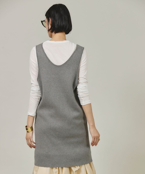 Curensology（カレンソロジー） ニットワンピース FREE グレー