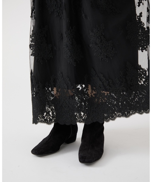 IENA（イエナ） フレアスカート 38 ブラック レディース : ZOZOTOWN